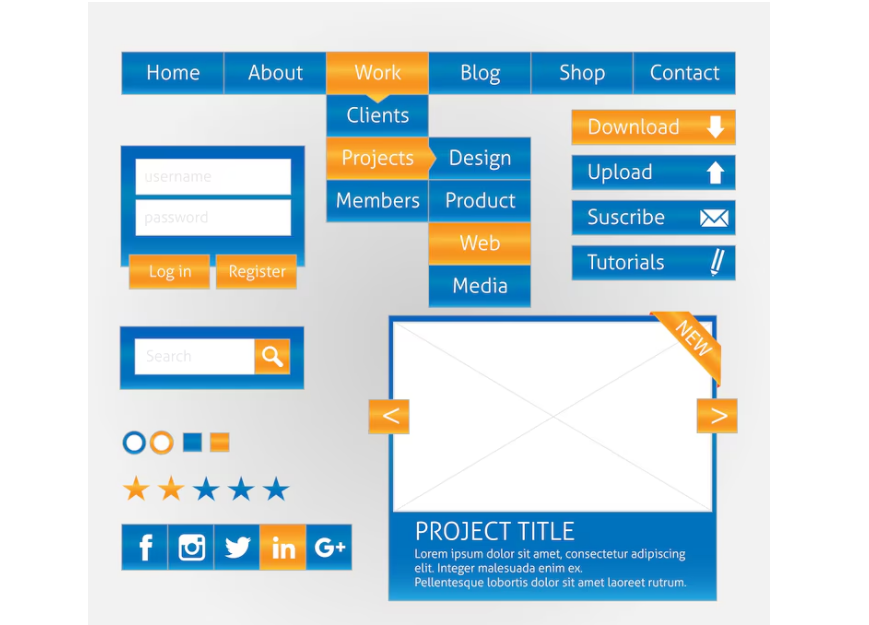 Navigation cần được thiết kế logic, dễ nhìn và responsive trên mọi thiết bị.