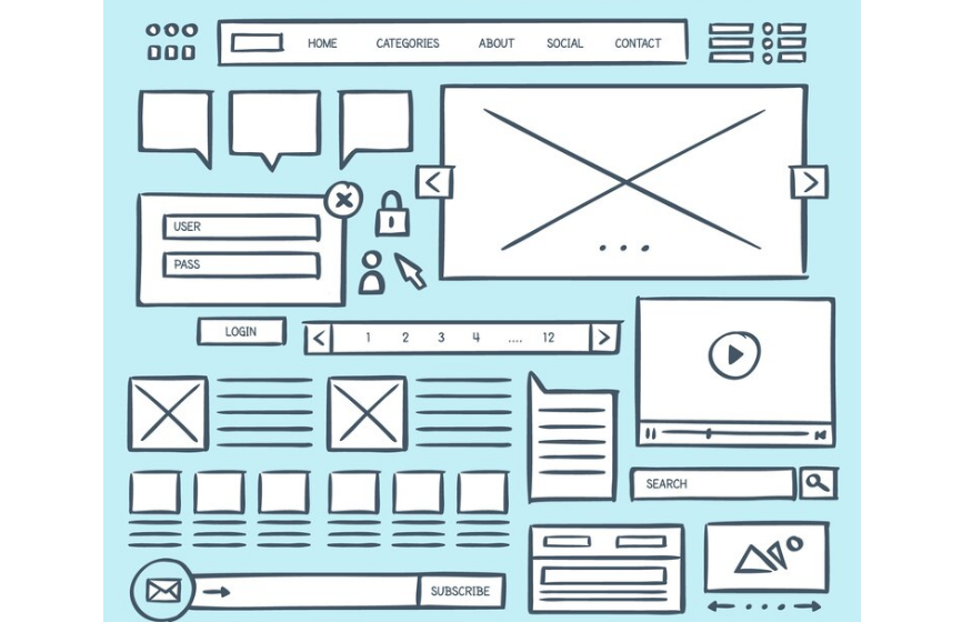 Wireframe là một bản phác thảo có cấu trúc của một trang web